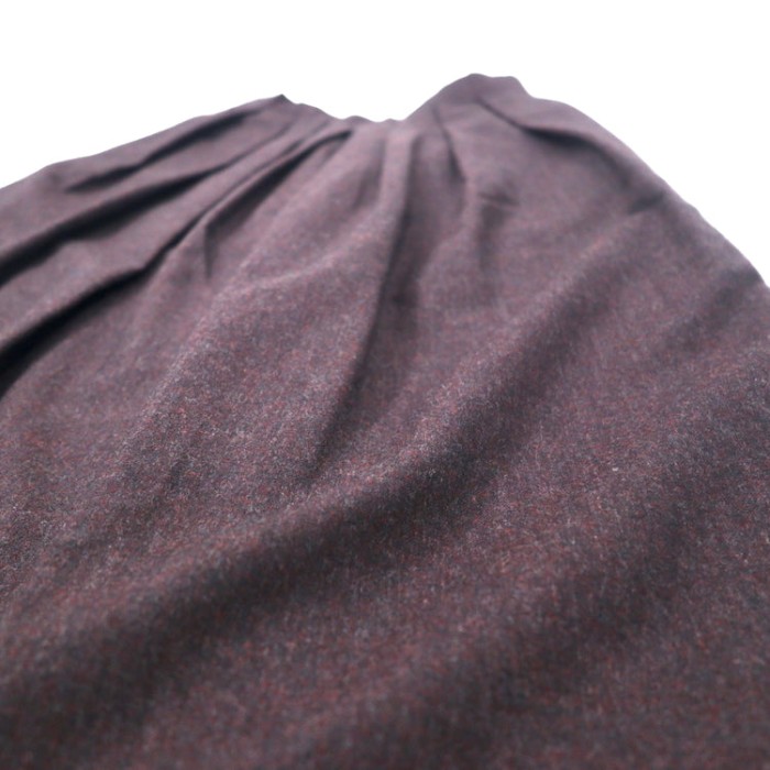 AUSTIN REED USA製 タック フレアスカート W64 グレー ウール | Vintage.City 古着屋、古着コーデ情報を発信