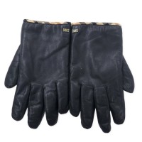 DAKS レザーグローブ 手袋 ブラック ボア フリースライナー | Vintage.City 古着屋、古着コーデ情報を発信