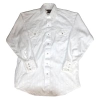 WhiteStripeWestern Shirt | Vintage.City 빈티지숍, 빈티지 코디 정보