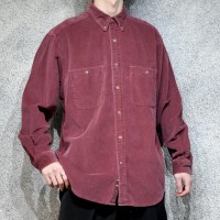 古着 オーバーサイズ Eddie Bauer コーデュロイシャツ ボタンダウンシャツ | Vintage.City 古着屋、古着コーデ情報を発信