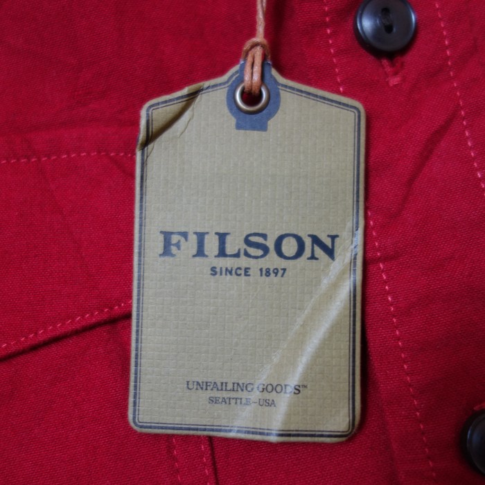 FILSON(フィルソン) Yukon Chamois Shirt Jacket  Dead stock シャモアクロス シャツ ジャケット デッドストック | Vintage.City 古着屋、古着コーデ情報を発信