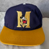 Disney Mickey embroidery cap 配送B ディズニー　ミッキーマウス　刺繍デザイン　00s | Vintage.City 古着屋、古着コーデ情報を発信