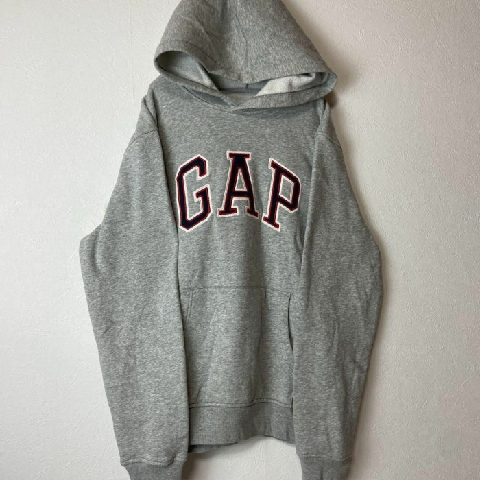 GAP big logo hoodie size M 配送A　ギャップ　ビッグ刺繍ロゴ | Vintage.City 古着屋、古着コーデ情報を発信