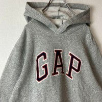 GAP big logo hoodie size M 配送A　ギャップ　ビッグ刺繍ロゴ | Vintage.City 빈티지숍, 빈티지 코디 정보