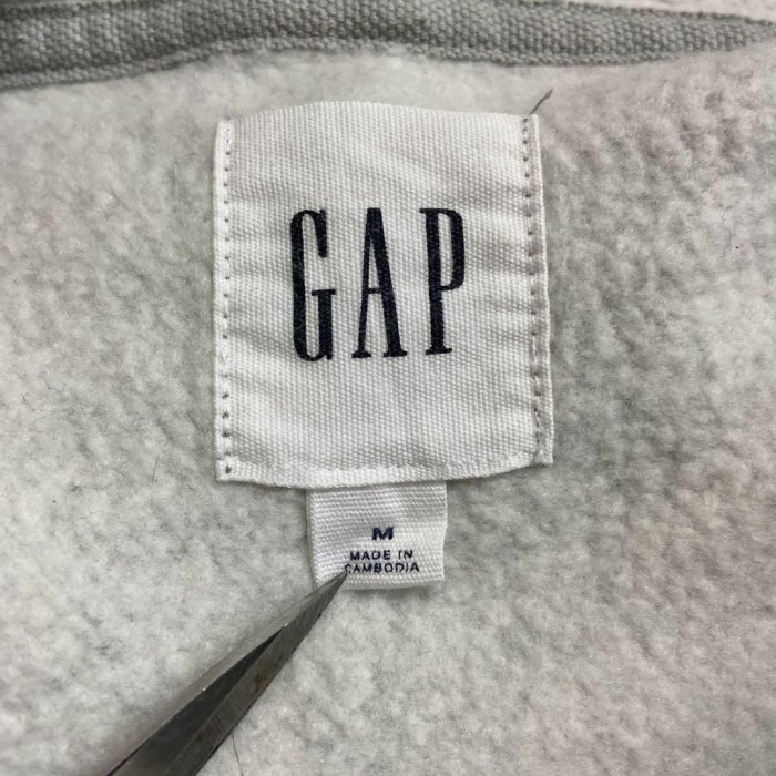 GAP big logo hoodie size M 配送A　ギャップ　ビッグ刺繍ロゴ | Vintage.City 古着屋、古着コーデ情報を発信