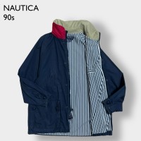 NAUTICA 90s 旧タグ マウンテンパーカー マウンテンジャケット コットン アウター ストライプ ラグランスリーブ M アウトドア ノーティカ US古着 | Vintage.City Vintage Shops, Vintage Fashion Trends