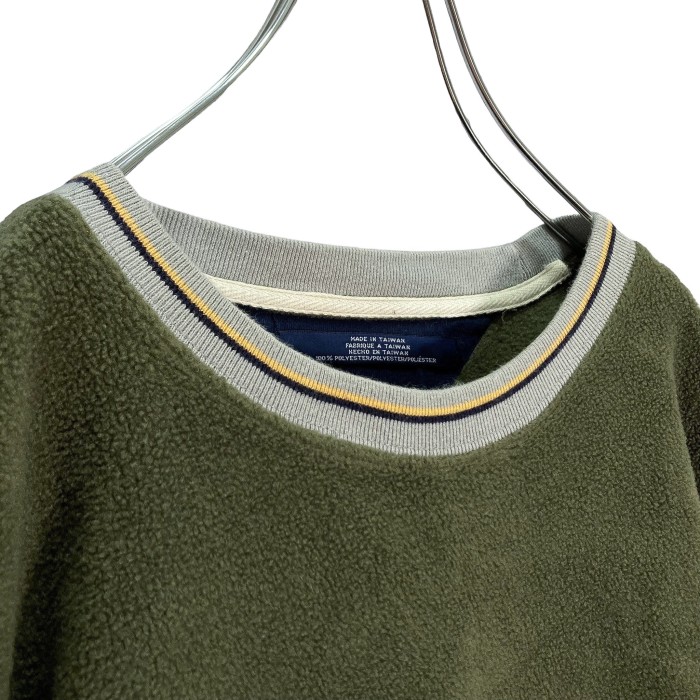 90s TOMMY JEANS L/S design fleece sweatshirt | Vintage.City 빈티지숍, 빈티지 코디 정보