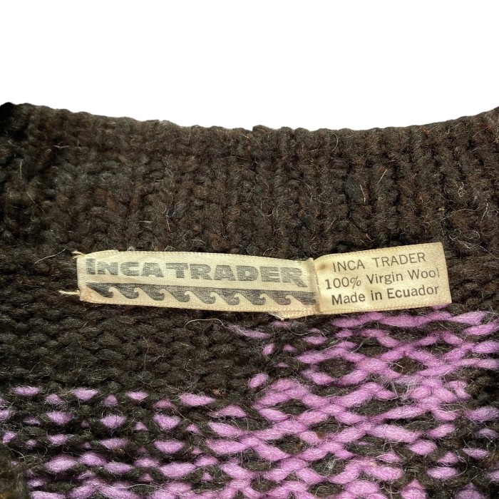 80-90s INCA TRADER horse pattern Ecuador sweater | Vintage.City 古着屋、古着コーデ情報を発信