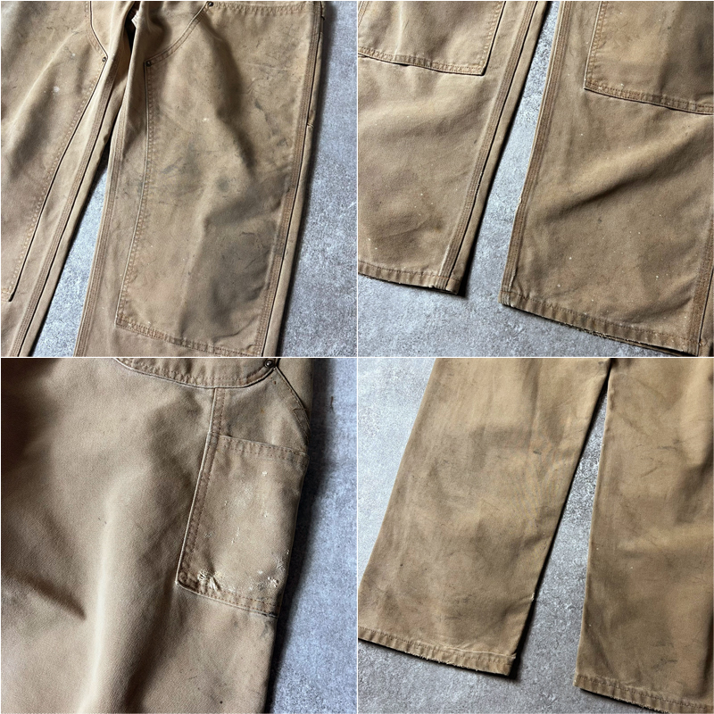 雰囲気系 90s Carhartt ダブルニー ダック ペインター パンツ 36 32 ...