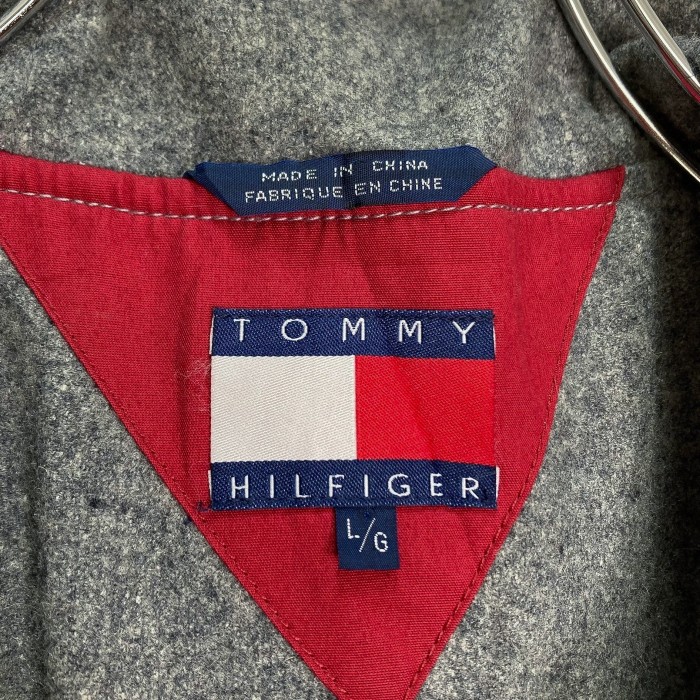 90s TOMMY HILFIGER wool liner design fishtail parka | Vintage.City 빈티지숍, 빈티지 코디 정보