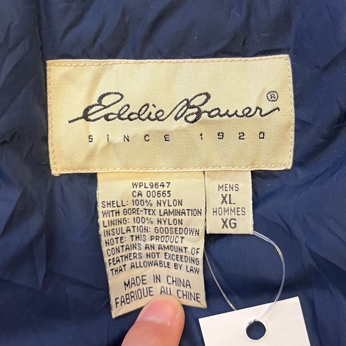 Eddie Bauer GORE-TEX Down Jacket | Vintage.City 빈티지숍, 빈티지 코디 정보