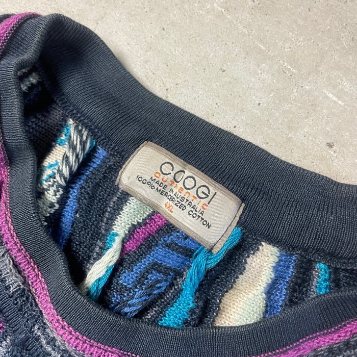 90年代 オーストラリア製 COOGI クージー 3Dニット セーター メンズ4XL | Vintage.City 古着屋、古着コーデ情報を発信