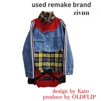 『zivun』kato remake docking shirt | Vintage.City 빈티지숍, 빈티지 코디 정보
