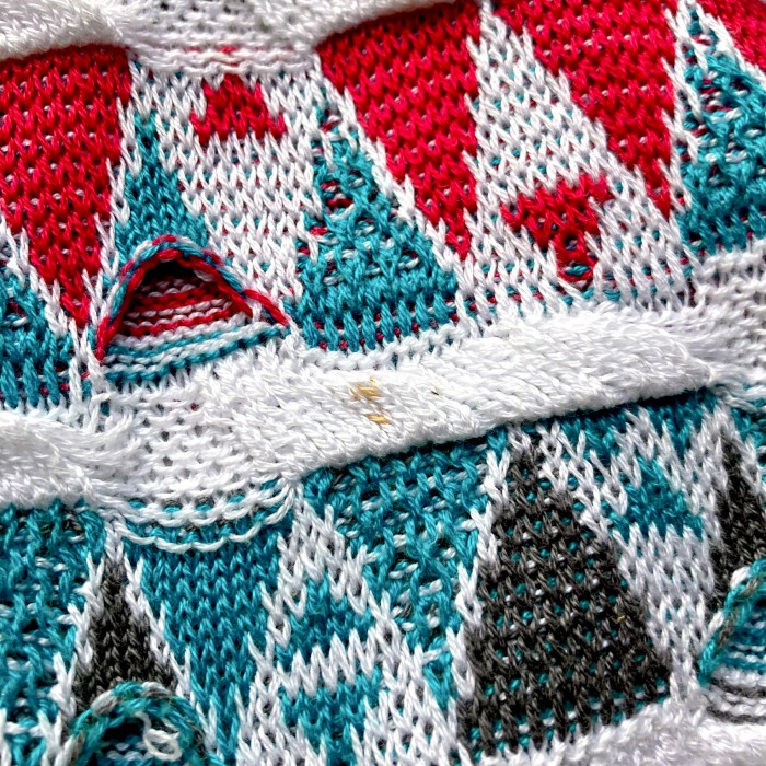 90’s COOGI 3D Knit Sweater | Vintage.City 古着屋、古着コーデ情報を発信