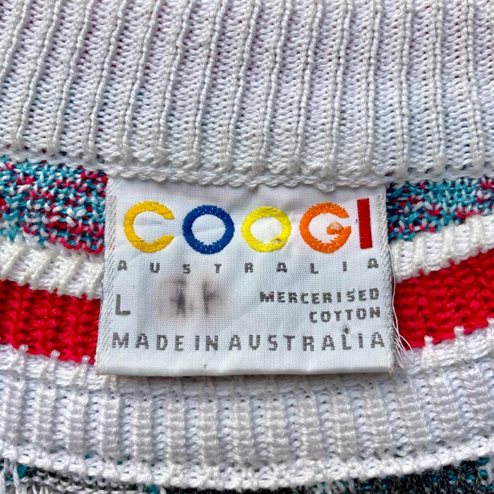 90’s COOGI 3D Knit Sweater | Vintage.City 빈티지숍, 빈티지 코디 정보