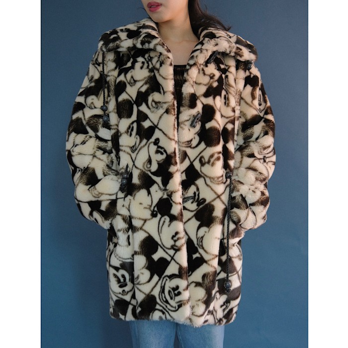 Apparence paris×Disney faux fur coat MADE IN FRANCE | Vintage.City 古着屋、古着コーデ情報を発信