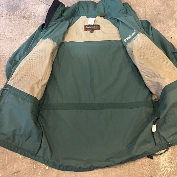 Timberland nylon zip up jacket | Vintage.City 古着屋、古着コーデ情報を発信