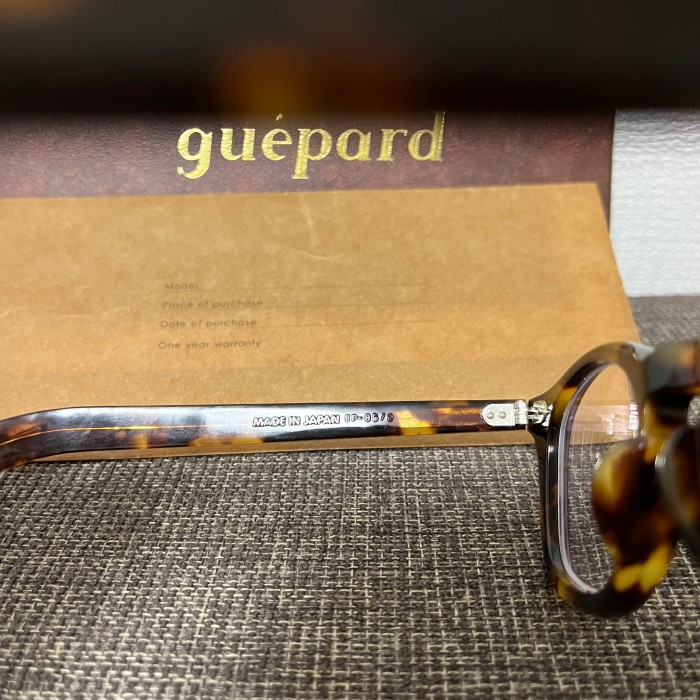 guepard/gp-05/e/Ecaille/Havana/べっこうフレーム/クリアメガネ | Vintage.City 빈티지숍, 빈티지 코디 정보