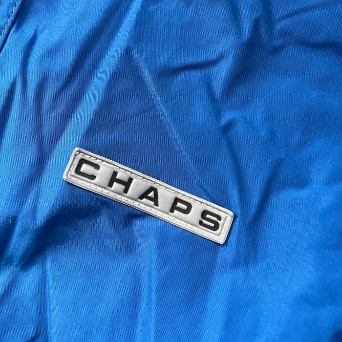 CHAPS チャップス ラルフローレン  ハーフジップ ナイロンジャケット ブルー  XL | Vintage.City 古着屋、古着コーデ情報を発信