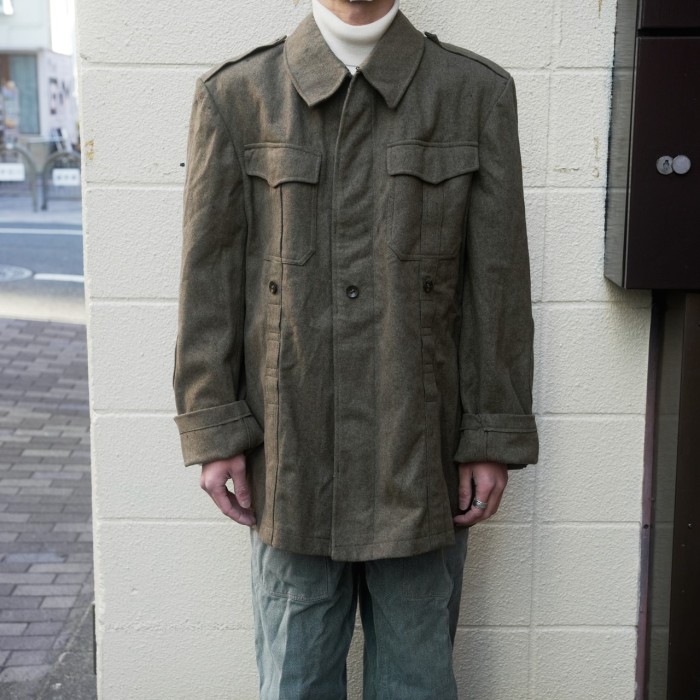 60's West German Military Wool Jacket | Vintage.City 古着屋、古着コーデ情報を発信