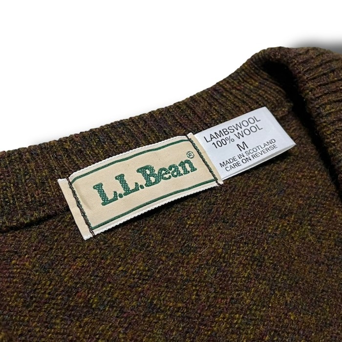 【L.L.Bean】ラムウールニットベスト MADE IN SCOTLAND | Vintage.City 古着屋、古着コーデ情報を発信