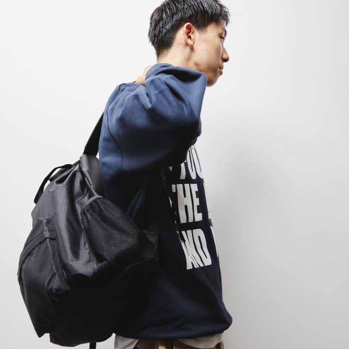 PACKING RIP STOP PC Nap Backpack black | Vintage.City 古着屋、古着コーデ情報を発信