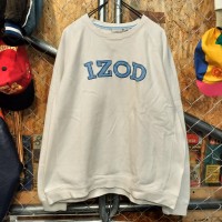 IZOD ヴィンテージ　刺繍ロゴ　スウェット　トレーナー　ユニセックス　ビッグサイズ　古着 | Vintage.City 古着屋、古着コーデ情報を発信
