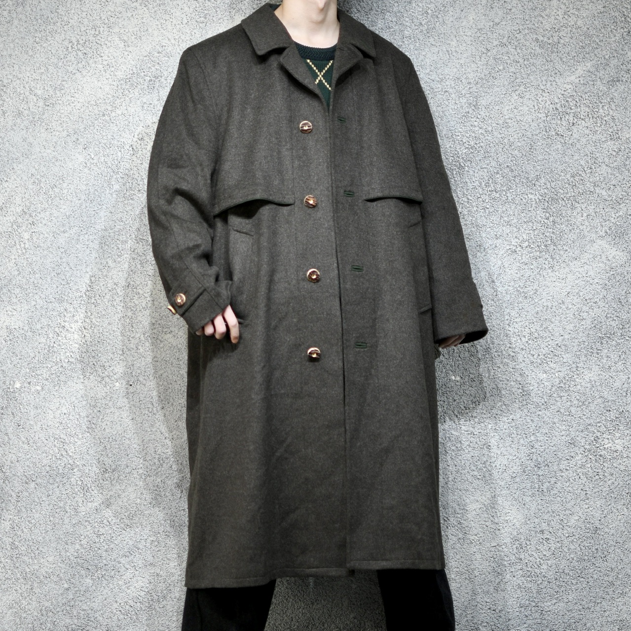 最新作人気SALEローデンコート vintage 古着 ウール コート ジャケット・アウター