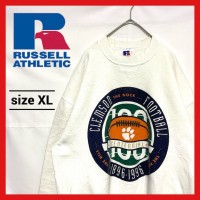 90s 古着 ラッセル スウェット フットボール USA製 ゆるダボ XL | Vintage.City 빈티지숍, 빈티지 코디 정보