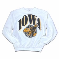 90s IOWA HAWKEYES Printed Sweatshirt | Vintage.City 古着屋、古着コーデ情報を発信