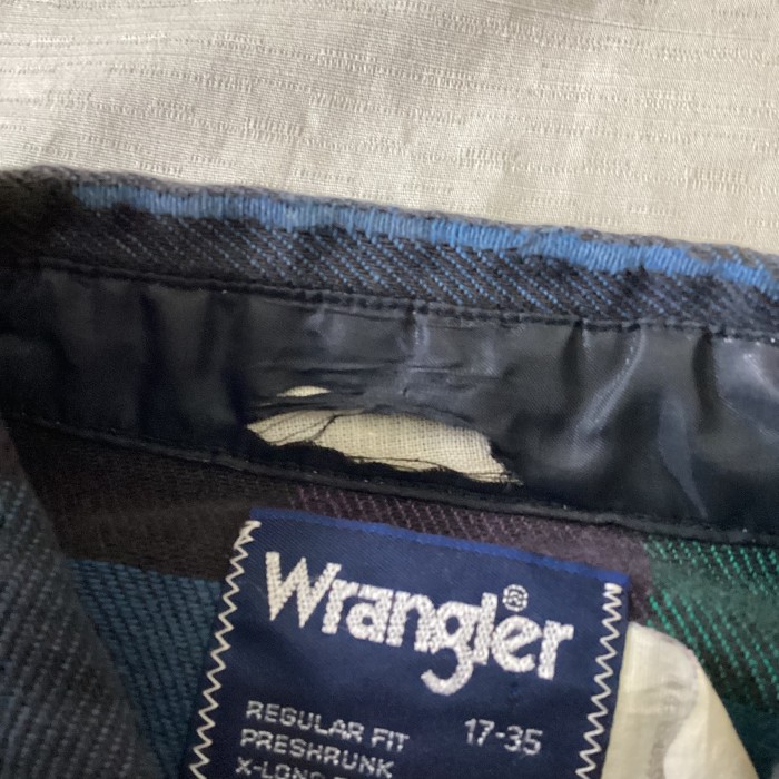 80’s wrangler/ラングラー フランネルシャツ チェックシャツ ウエスタンシャツ 古着 fc-1304 | Vintage.City 빈티지숍, 빈티지 코디 정보