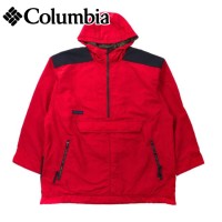Columbia アノラックパーカー L レッド ナイロン ビッグサイズ 90年代 | Vintage.City 古着屋、古着コーデ情報を発信