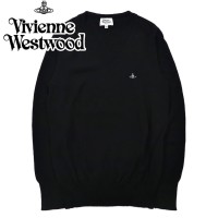 Vivienne Westwood MAN Vネックニット セーター S ブラック ウール VW-Q1-83652 日本製 | Vintage.City 古着屋、古着コーデ情報を発信