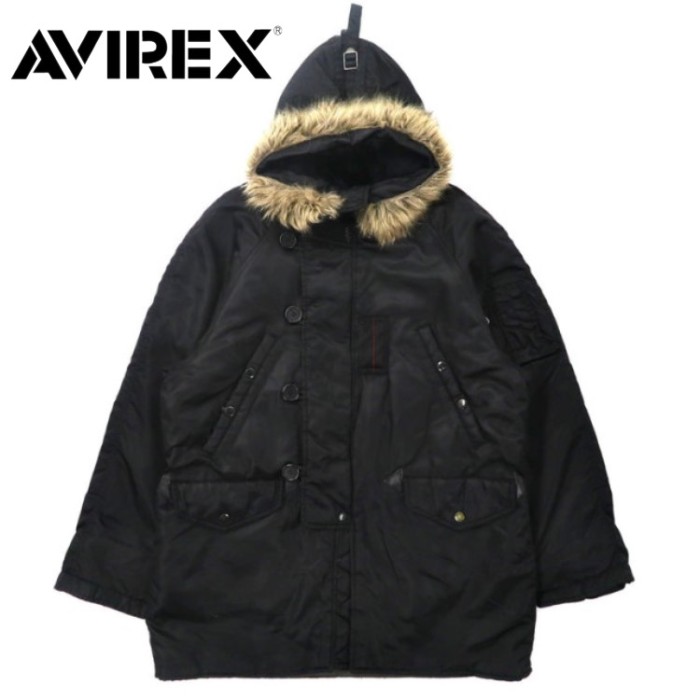 AVIREX N-3B フライトジャケット S ブラック ナイロン ドローコード 244711 | Vintage.City Vintage Shops, Vintage Fashion Trends