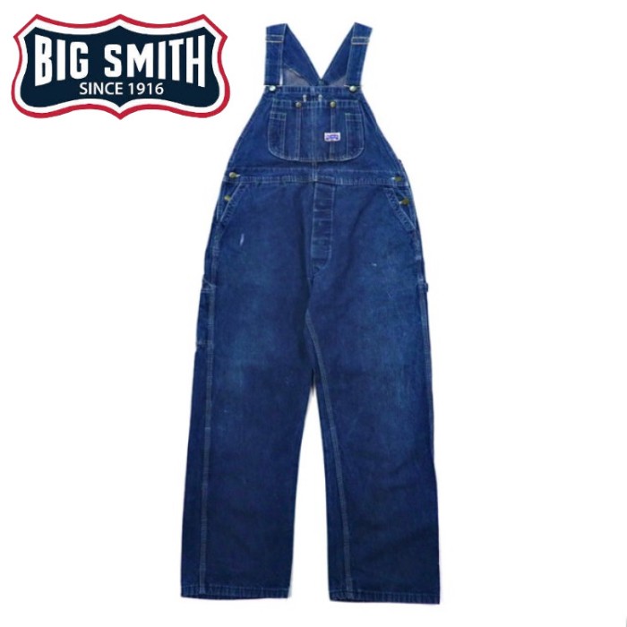BIG SMITH デニム オーバーオール XL ブルー 60年代 USA製 | Vintage.City 빈티지숍, 빈티지 코디 정보