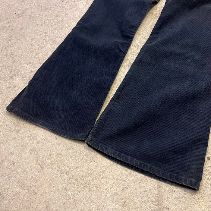 80's Levi's646 dark navy corduroy flare  pants | Vintage.City 古着屋、古着コーデ情報を発信