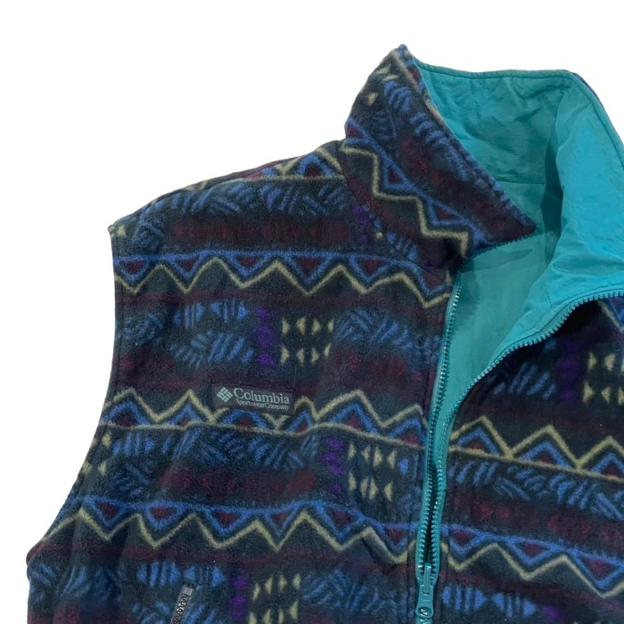 1990's Columbia / reversible nylon vest #E266 | Vintage.City 빈티지숍, 빈티지 코디 정보