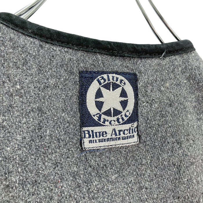 80-90s Blue Arctic design wool check vest | Vintage.City Vintage Shops, Vintage Fashion Trends