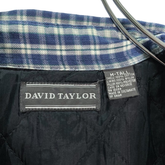 DAVID TAYLOR(USA)ビンテージフランネルチェックシャツシャツ