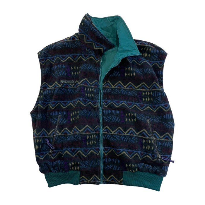1990's Columbia / reversible nylon vest #E266 | Vintage.City 빈티지숍, 빈티지 코디 정보