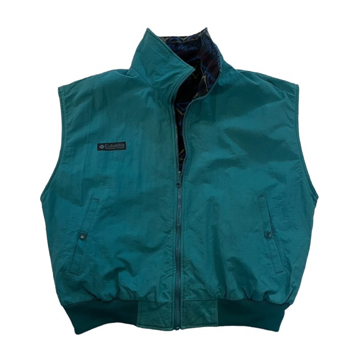 1990's Columbia / reversible nylon vest #E266 | Vintage.City 古着屋、古着コーデ情報を発信