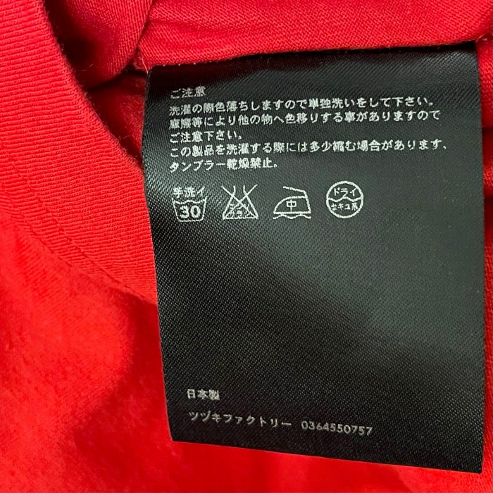 MADE IN JAPAN製 PHENOMENON 2013AWモデル 切り替えTシャツ レッド L/40サイズ | Vintage.City 古着屋、古着コーデ情報を発信