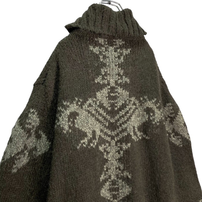 DIESEL 00's zip-up Alpaca blend design knit jacket | Vintage.City 빈티지숍, 빈티지 코디 정보