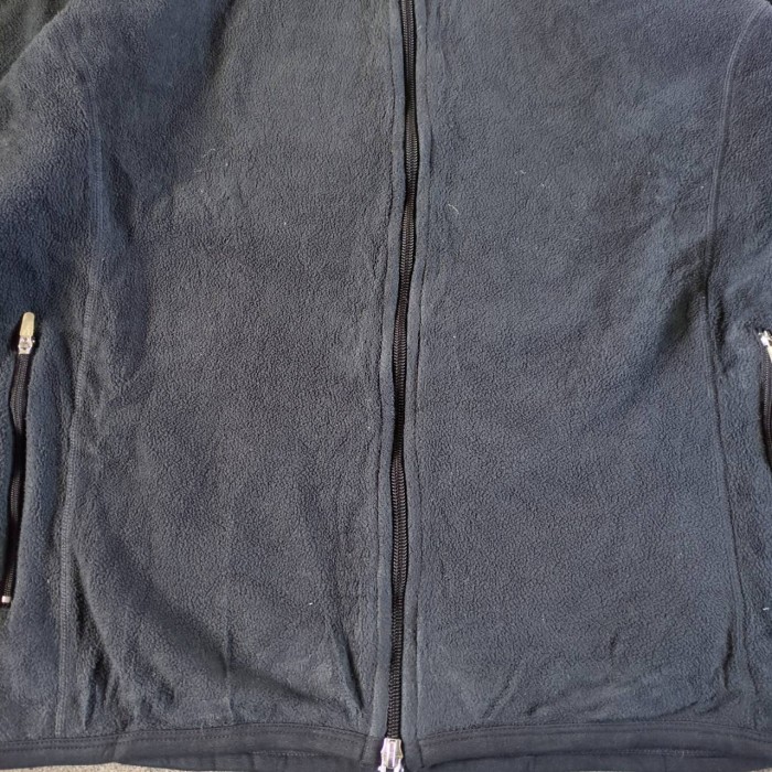 00s NIKE Y2K BLACK OUT Fleece Jacket XL | Vintage.City 古着屋、古着コーデ情報を発信