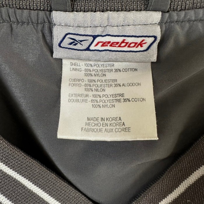 Reebok リーボック ナイロンプルオーバー XL 刺繍ロゴ カレッジロゴ | Vintage.City 古着屋、古着コーデ情報を発信