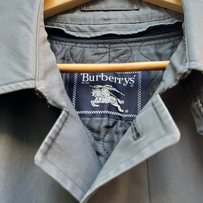 90s Burberry/比翼/ステンカラーコート | Vintage.City 古着屋、古着コーデ情報を発信