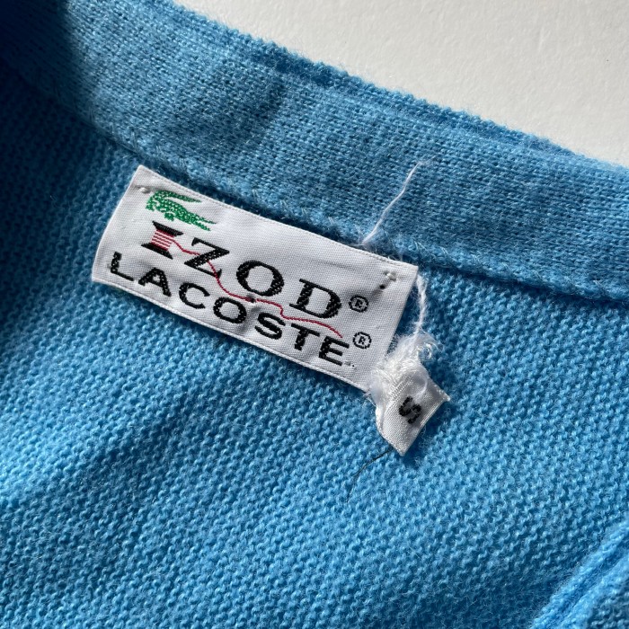 80's IZOD LACOSTE Acryl cardigan アイゾットラコステ カーディガン | Vintage.City 빈티지숍, 빈티지 코디 정보