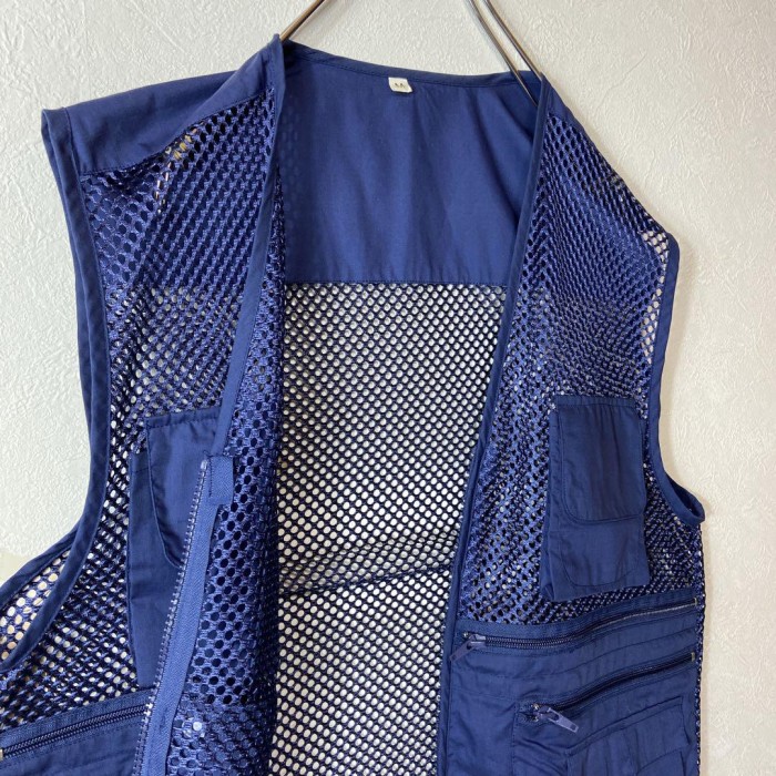 vintage fishing mesh vest Y2K size M 配送A フィッシングベスト　メッシュ　90s | Vintage.City 古着屋、古着コーデ情報を発信