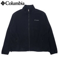 Columbia INTERCHANGE OMNI-HEAT フルジップ フリースジャケット XL ブラック ポリエステル ワンポイントロゴ刺繍 XM6959 | Vintage.City 古着屋、古着コーデ情報を発信
