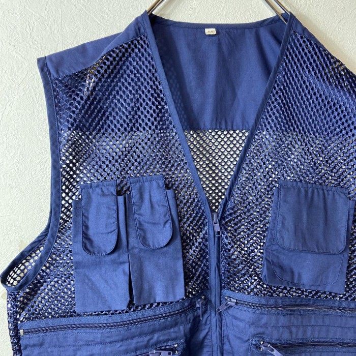 vintage fishing mesh vest Y2K size M 配送A フィッシングベスト　メッシュ　90s | Vintage.City 古着屋、古着コーデ情報を発信
